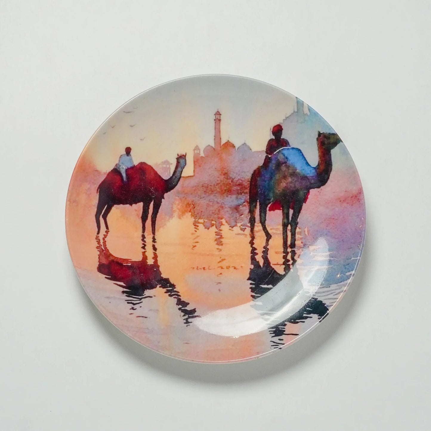 Dessert Camel Wall Plate