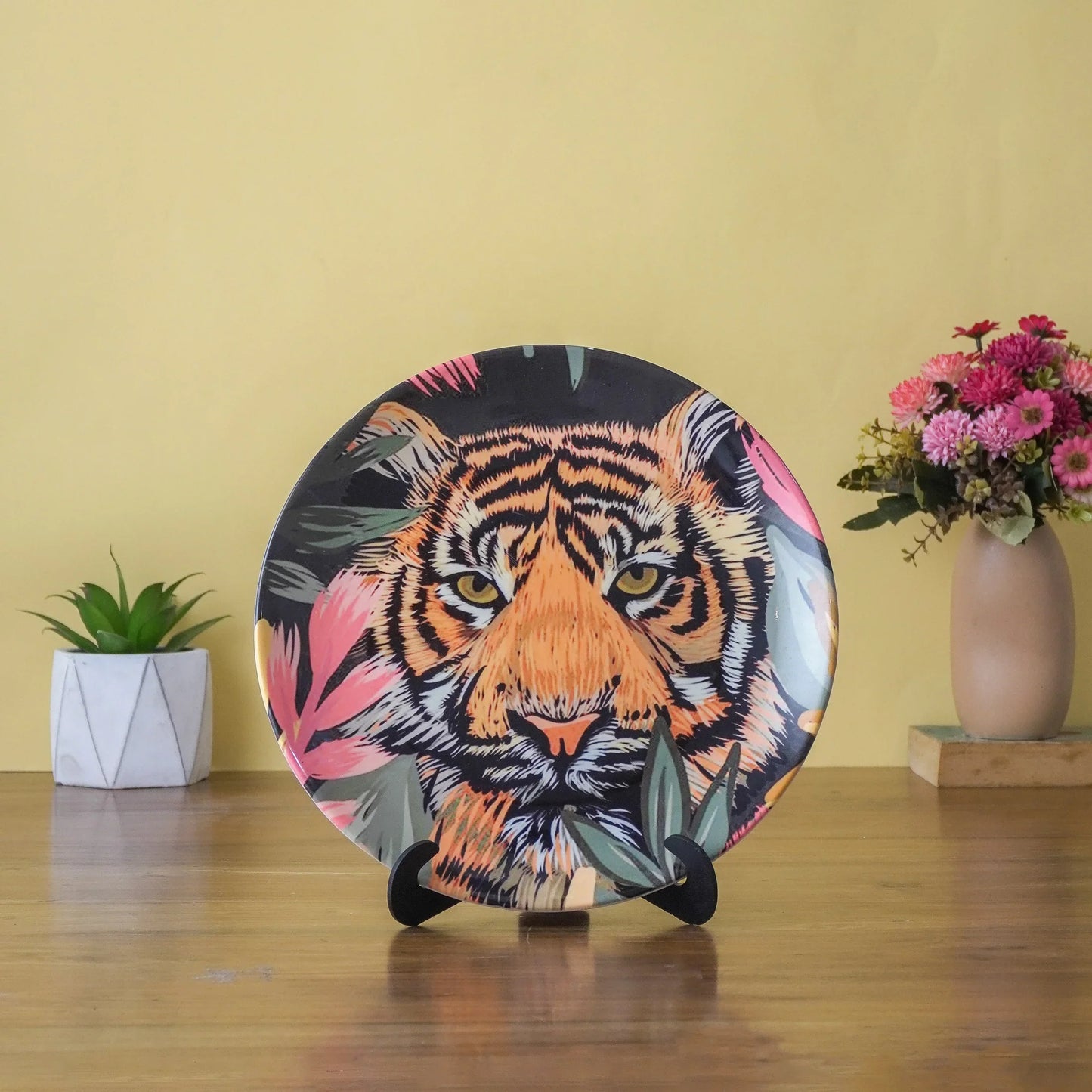 Eye Of The Tiger Wall Plate