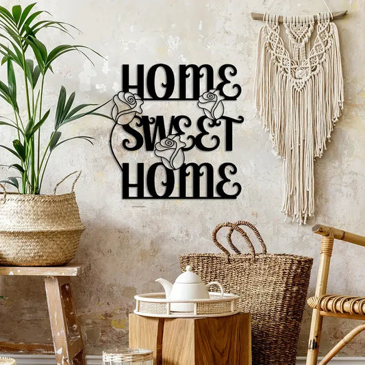 Home Sweet Home Sign Wood Wall Decor