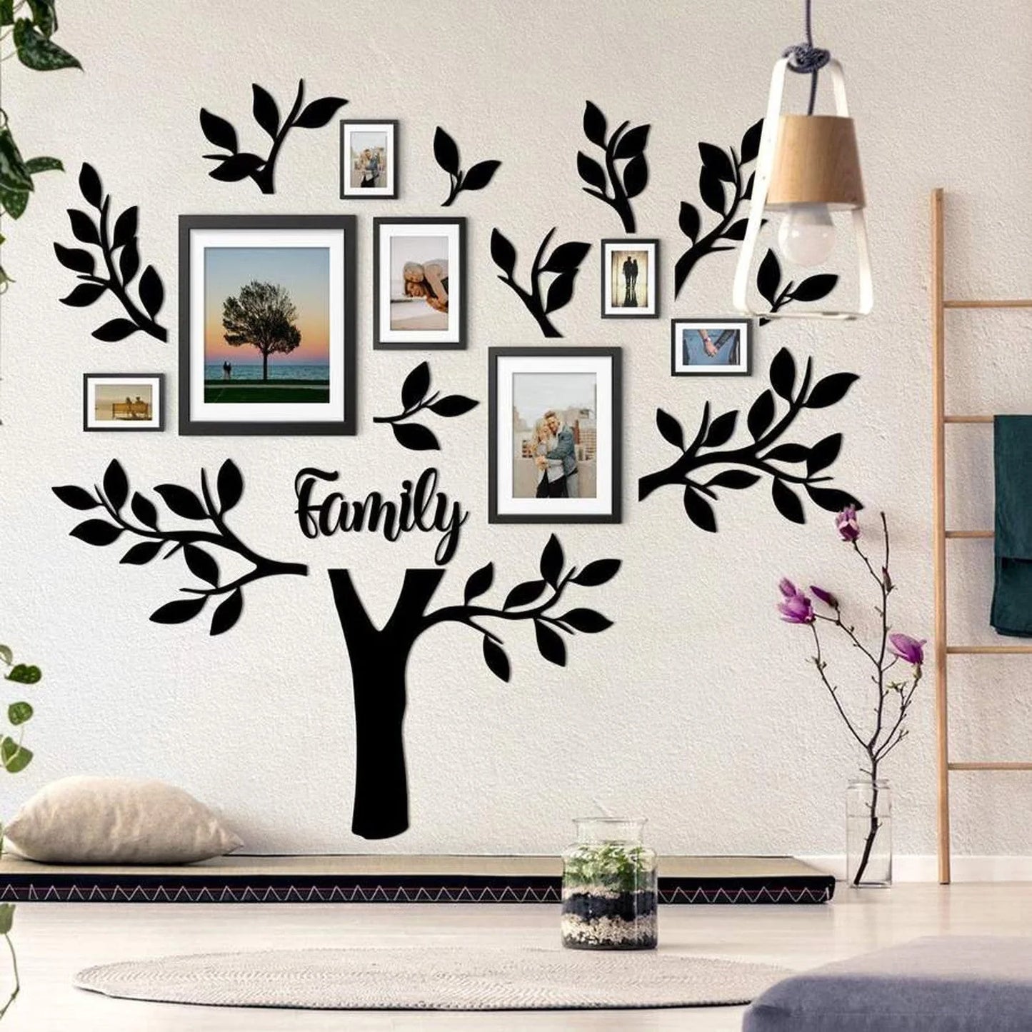 Roots of Love Family Tree Wood Wall Decor